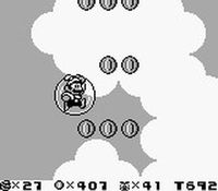 une photo d'Ã©cran de Super Mario Land 2 sur Nintendo Game Boy